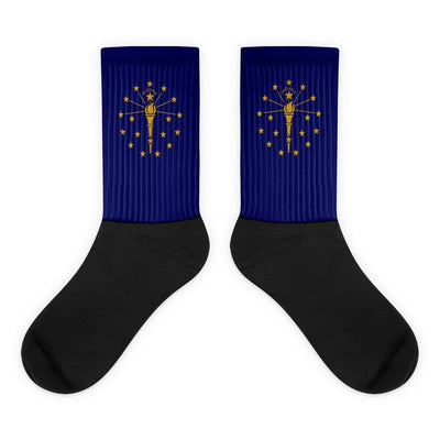 Indiana Flag Socks - Flag Socks International