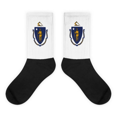 Massachusetts Flag Socks - Flag Socks International