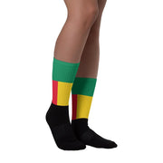 Benin Flag Socks - Flag Socks International