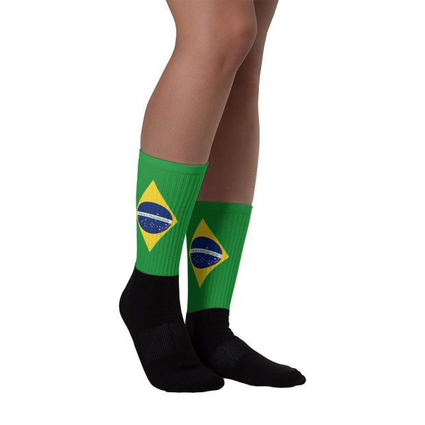 Brazil Flag Socks - Flag Socks International