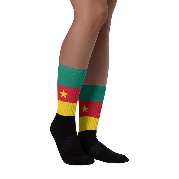 Cameroon Flag Socks - Flag Socks International