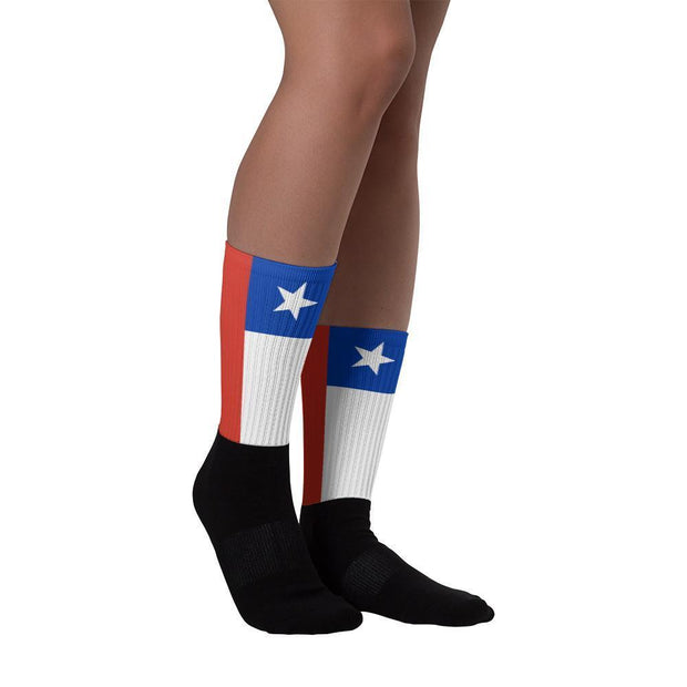 Chile Flag Socks - Flag Socks International