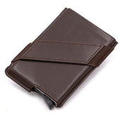 Leather Popup Credit Card Case - Flag Socks International