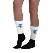 Democratic Republic of the Congo Country Socks - Flag Socks International