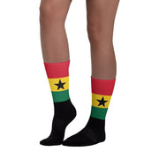Ghana Flag Socks - Flag Socks International