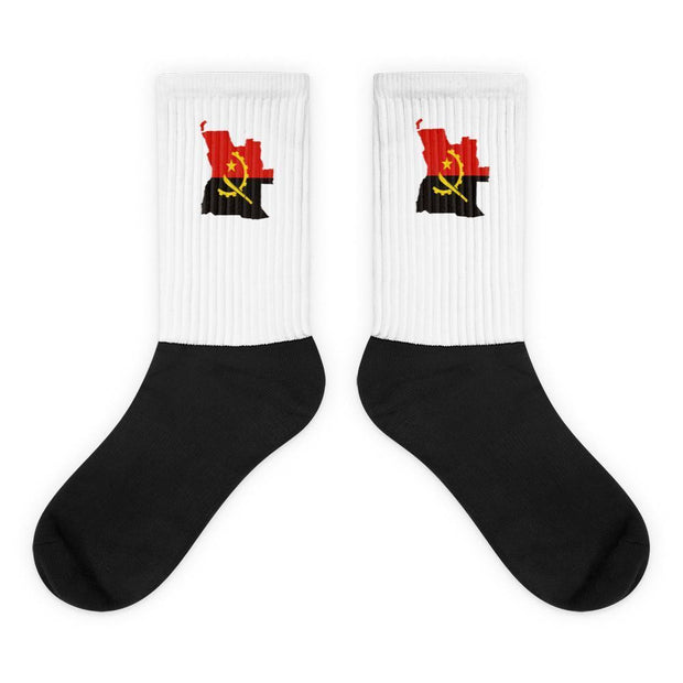 Angola Country Flag Socks - Flag Socks International