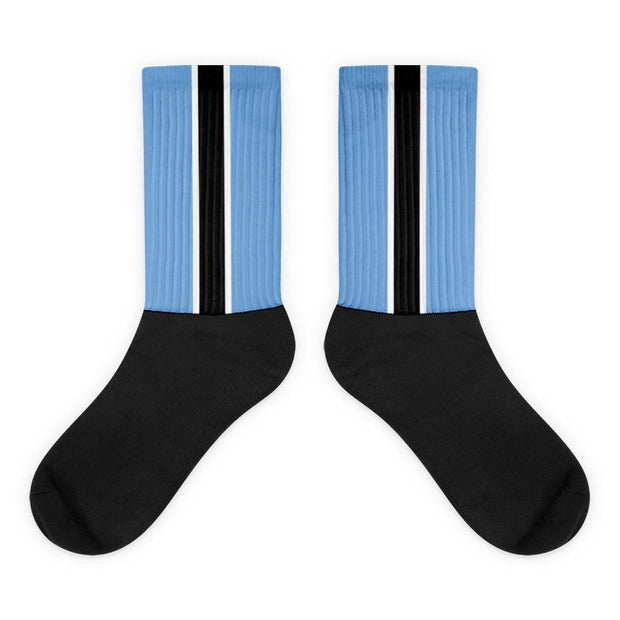 Botswana Flag Socks - Flag Socks International
