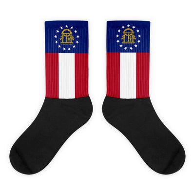 Georgia State Socks - Flag Socks International