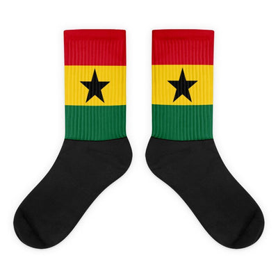 Ghana Flag Socks - Flag Socks International