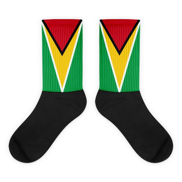 Guyana Flag Socks - Flag Socks International