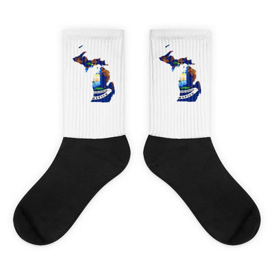 Michigan State Socks - Flag Socks International