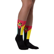 Mozambique Flag Socks - Flag Socks International