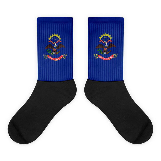 North Dakota Flag Socks - Flag Socks International