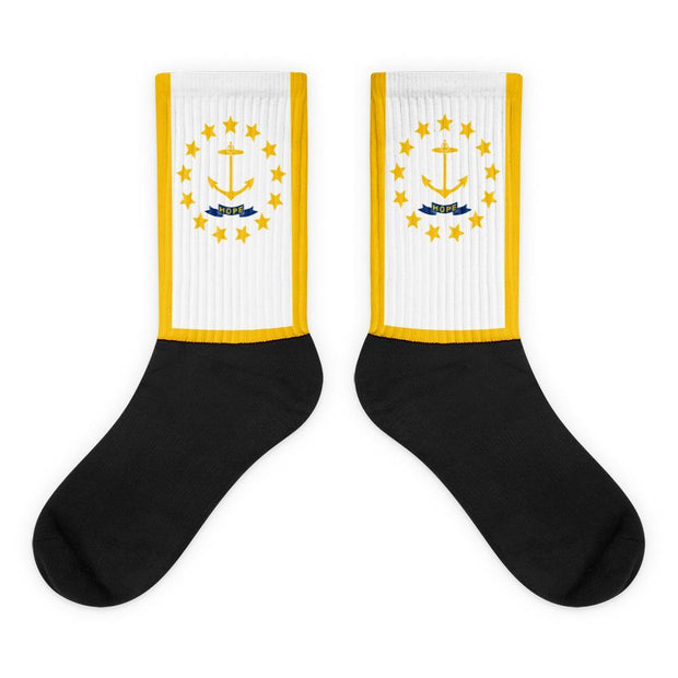 Rhode Island Flag Socks - Flag Socks International