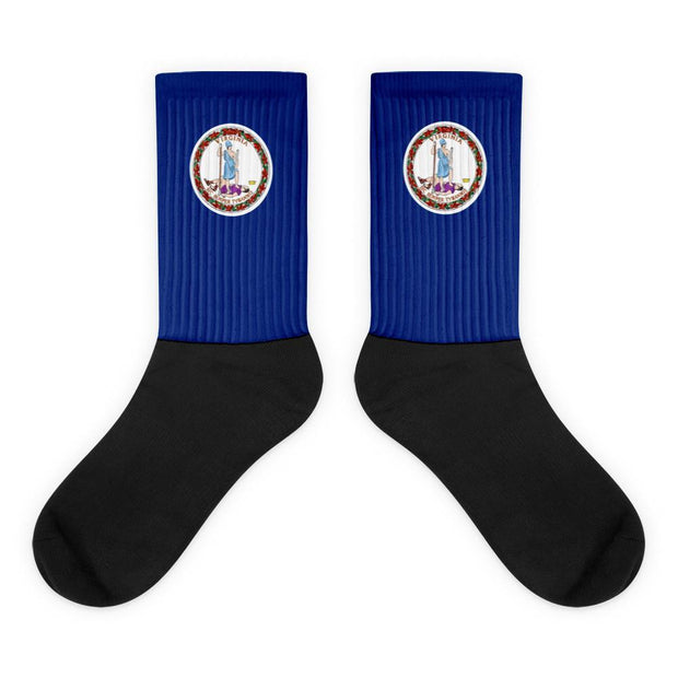 Virginia Flag Socks - Flag Socks International