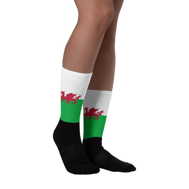 Wales Flag Socks - Flag Socks International