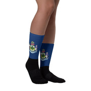 Maine Flag Socks - Flag Socks International