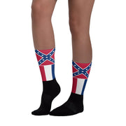 Mississippi Flag Socks - Flag Socks International