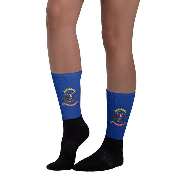 North Dakota Flag Socks - Flag Socks International