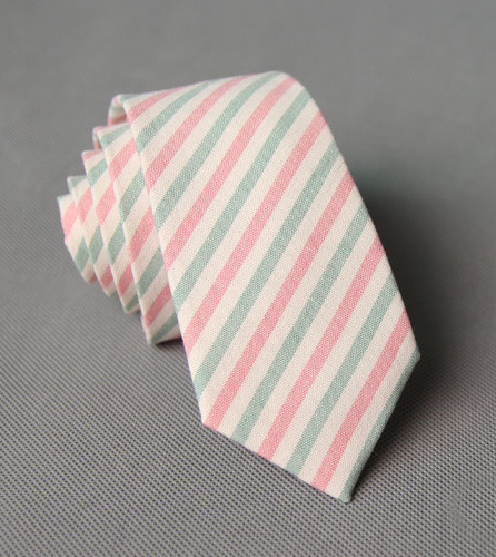 Plaid Cotton Necktie - Flag Socks International