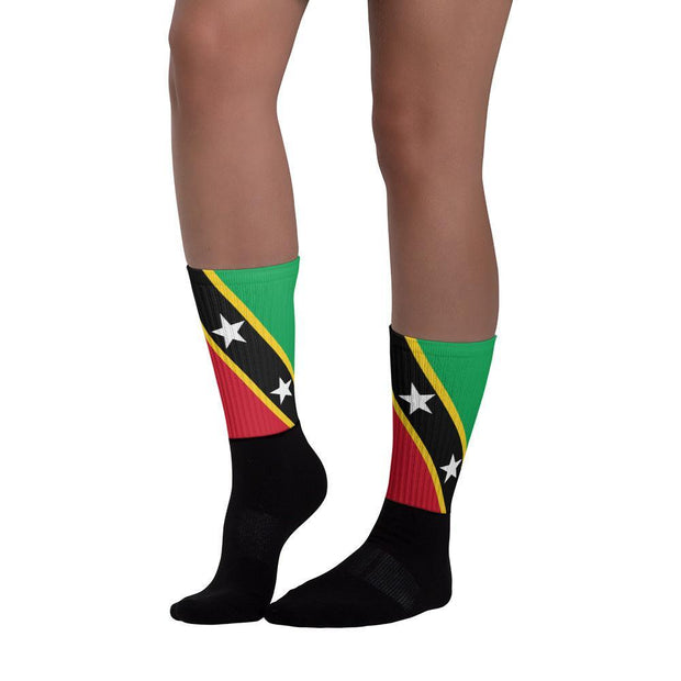 Saint Kitts and Nevis Flag Socks - Flag Socks International