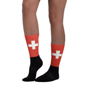 Switzerland Flag Socks - Flag Socks International