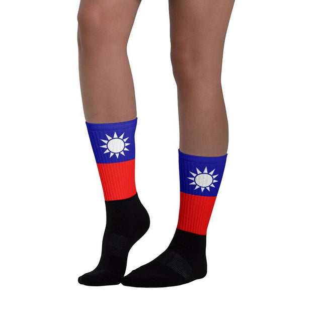 Taiwan Flag Socks - Flag Socks International