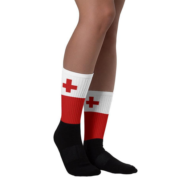 Tonga Flag Socks - Flag Socks International