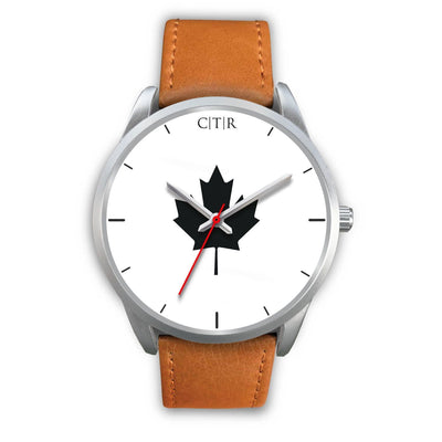 Canada Watch - Simple Silver - Flag Socks International